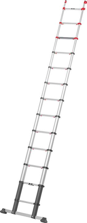 Produktbild Hailo FlexLine, Alu-Sicherheits-Teleskopleiter, 13 Sprossen (Anlegeleiter, 480 cm)