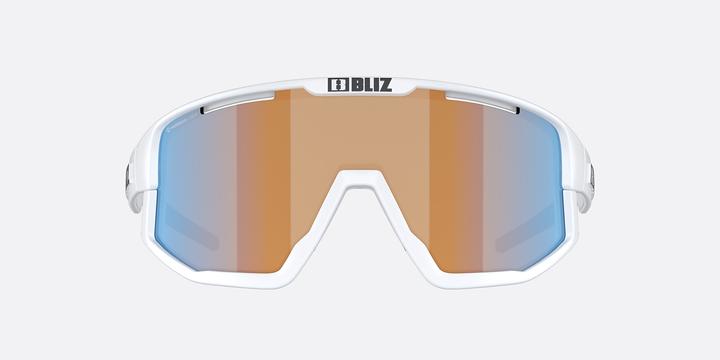 Produktbild Bliz Fusion Small Nano Optics Nordic (white-coral-orange, CAT.1-3, white-coral-orange)