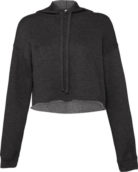 Bella Canvas Frauen Fleece Crop Hoodie