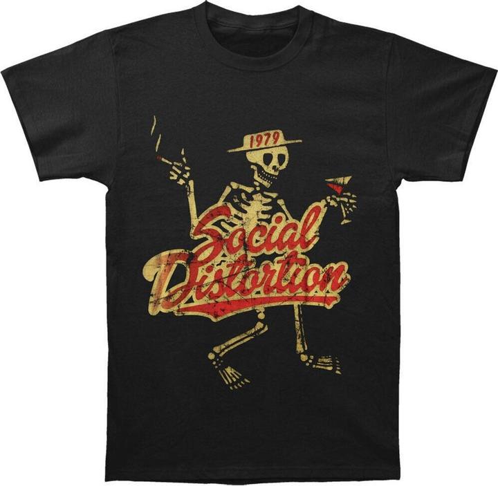 Actual product image Social Distortion Unisex Adult 1979 Vintage T-Shirt (L)