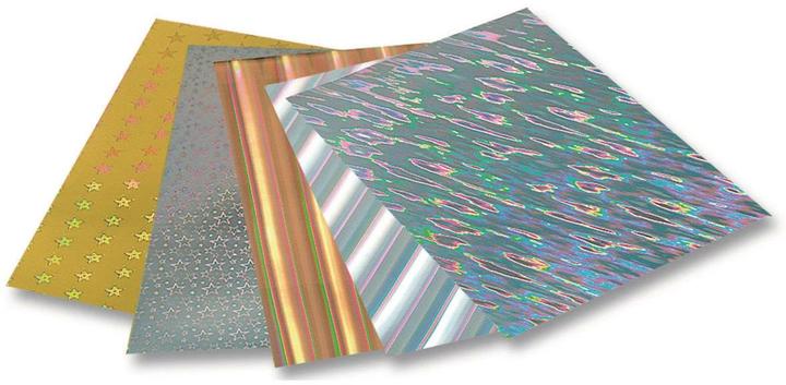 Image du produit Folia Carton holographique assorti (230 g/m², 5 x, 25 x 35 cm)