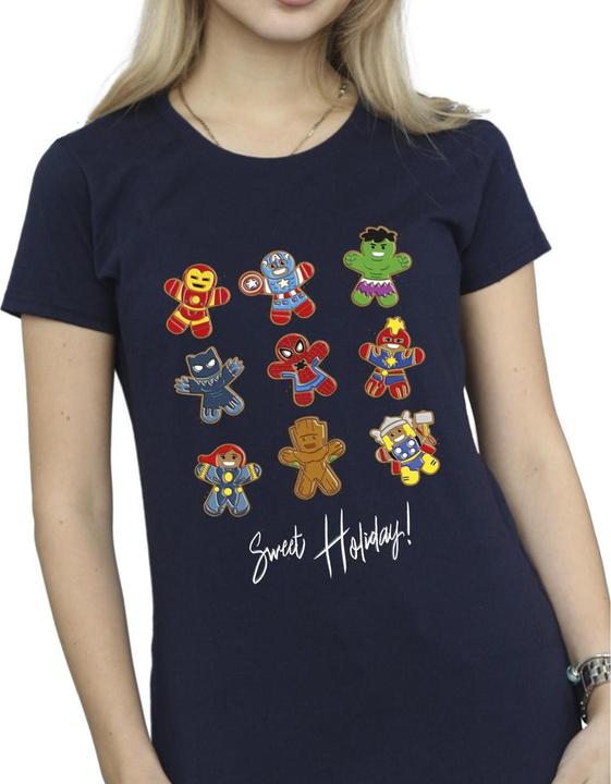 Immagine prodotto Gingerbread Avengers Maglietta Donna (M)