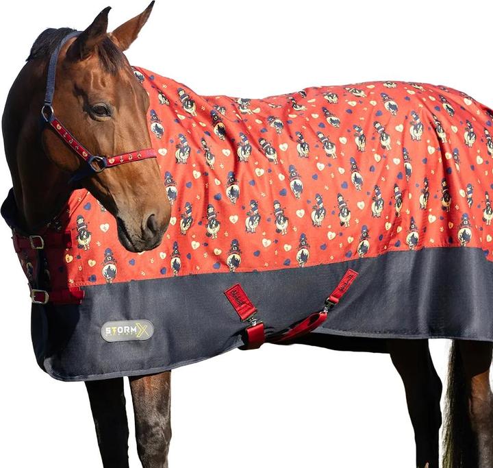 Actual product image Thelwell StormX Original 50 Balancing Act Standard-Neck 50g Horse Turnout Rug (198 cm)