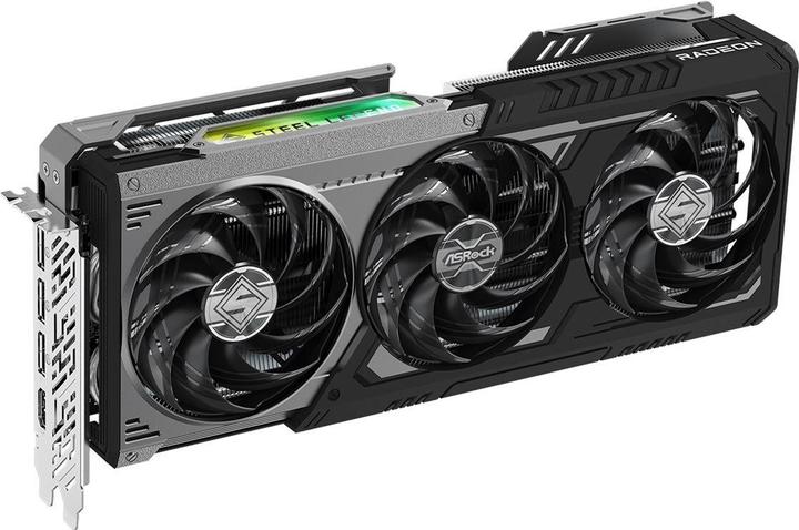 Image du produit AsRock Radeon RX 9070 XT Steel Legend Dark (16 Go)