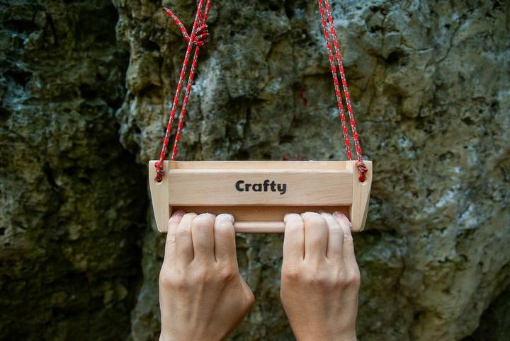 Produktbild Crafty Climbing Hangboard Ruby, Trainingsboard