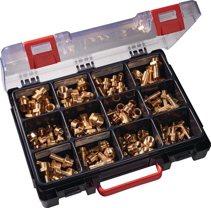 Actual product image Promat Assortment box brass turned parts