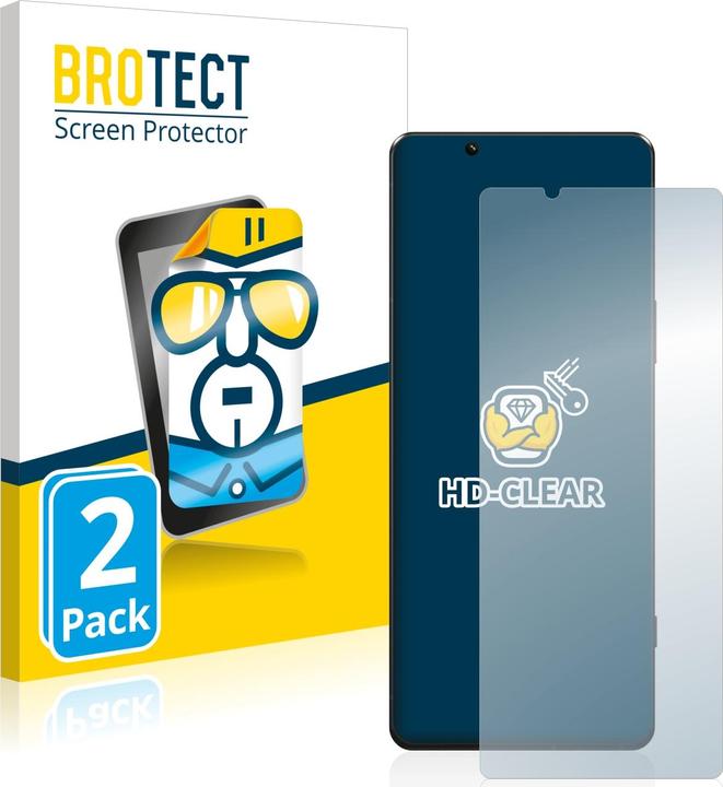 Produktbild BROTECT Schutzfolie Displayschutz Klar (2 Stück, Sony Xperia 5 IV)