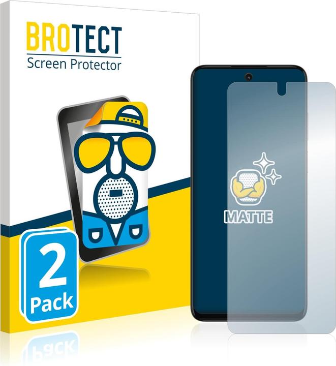Productafbeelding BROTECT Antireflecterende schermbeschermer mat (2 Stuk, Motorola Moto G32)