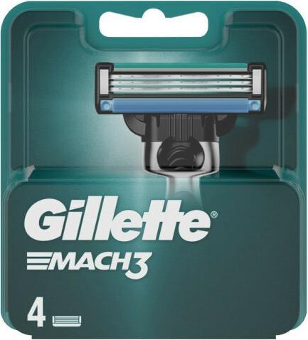 Produktbild Gillette Mach3 Rasierklingen (4 x)