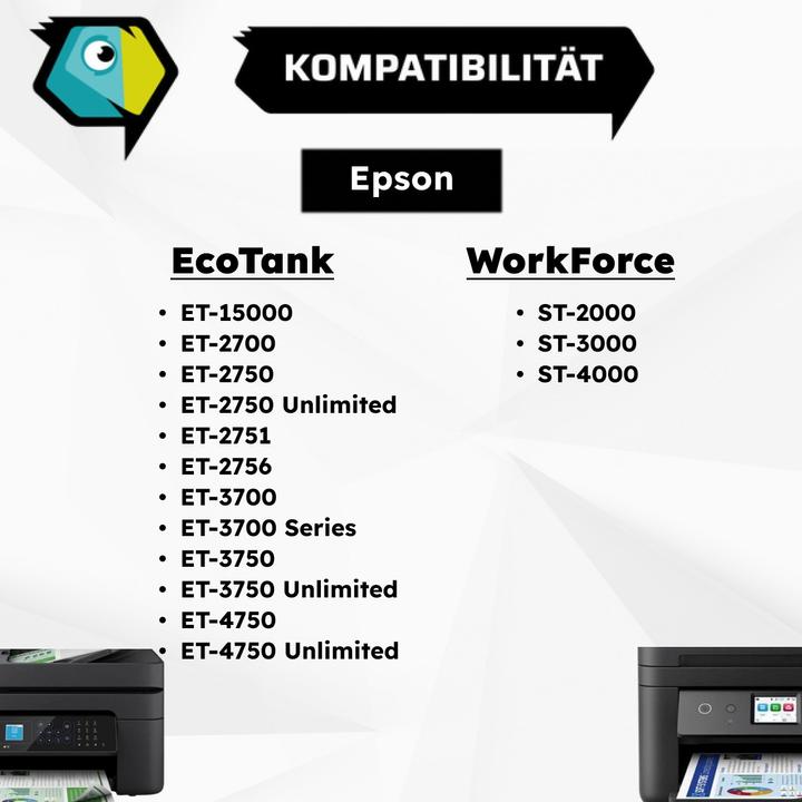 Immagine prodotto Inkadoo Cartucce d'inchiostro compatibili con Epson C13T03R140 / 102 Cartuccia d'inchiostro, nero nero (FC)