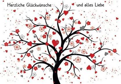 Immagine prodotto Taurus Kunstkarten Glückwunschkarte Baum - Herzlichen Glückwunsch und alles Liebe
