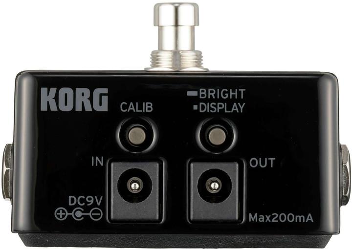 Immagine prodotto Korg Accordatore, pedale, Pitchblack X, nero