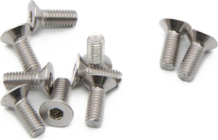 Produktbild Purecrea 10 Stück M3x8mm Senkkopfschrauben Set rostfrei