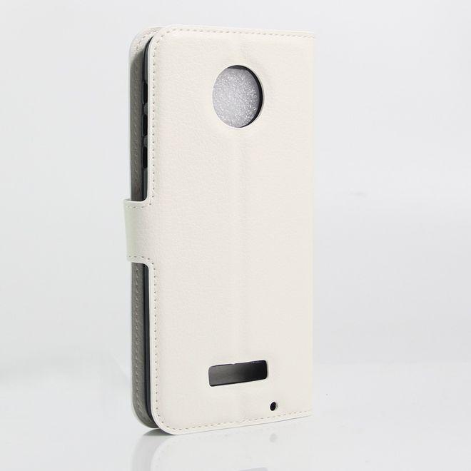 Actual product image MU Classic Leather cover with litchite texture (Motorola Moto Z Play)
