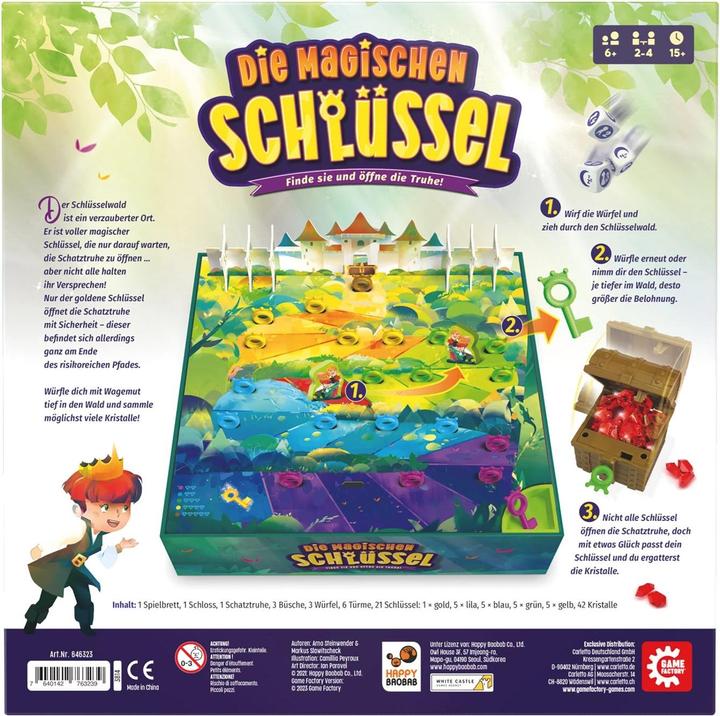 Actual product image Game Factory The magic keys (German)