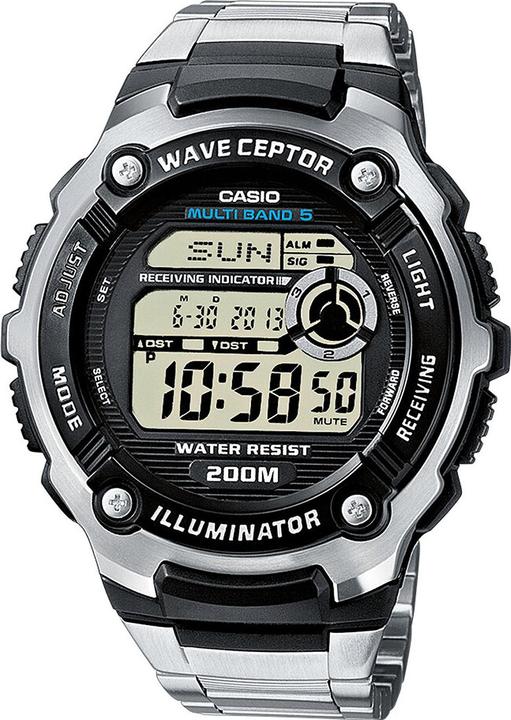 Actual product image Casio Wave-Ceptor - WV-200RD-1AEF (Digital watch, 48 mm)