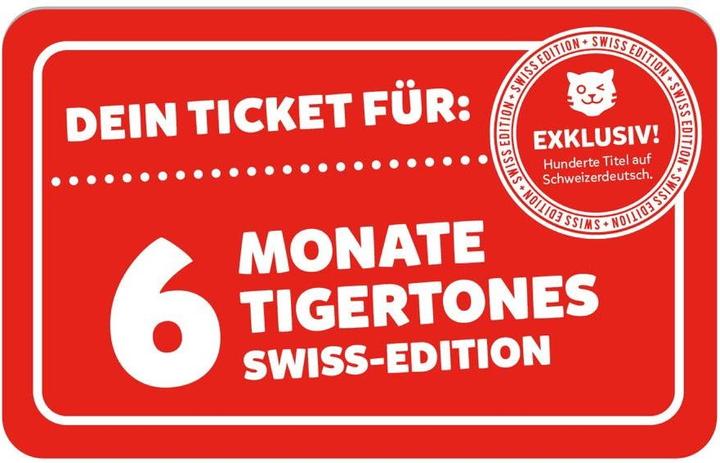 Produktbild Tigermedia tigertones - Ticket 6 Monate Swiss-Edition (Deutsch)