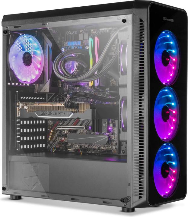 Immagine prodotto Nox ATX TOWER HUMMER TGM RAINBOW RGB - Torre (mATX, Mini-ITX, ATX)