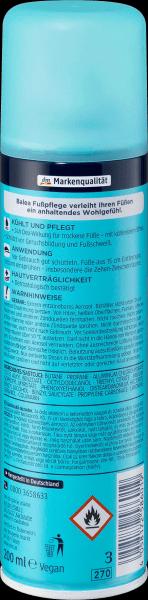 Produktbild dm Balea Fuss Deospray (Fussdeodorant & -puder, 200 ml)