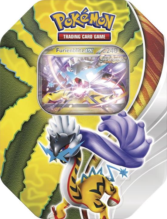 Immagine prodotto Pokémon -Sammelkartenspiel: Tin-Box Paradox-Schicksale: Furienblitz-ex (Tedesco, Stagno)