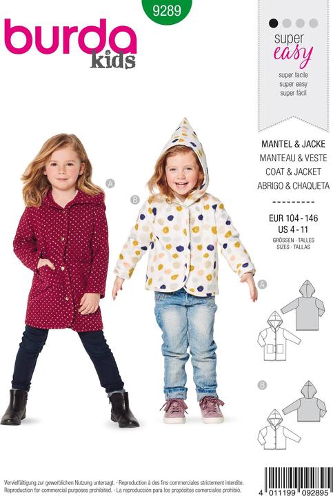 Produktbild Schnittmuster Mantel