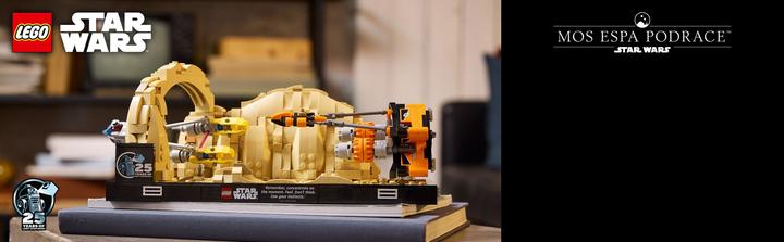 Image du produit LEGO Course de podium à Mos Espa - Diorama (75380, LEGO Star Wars)