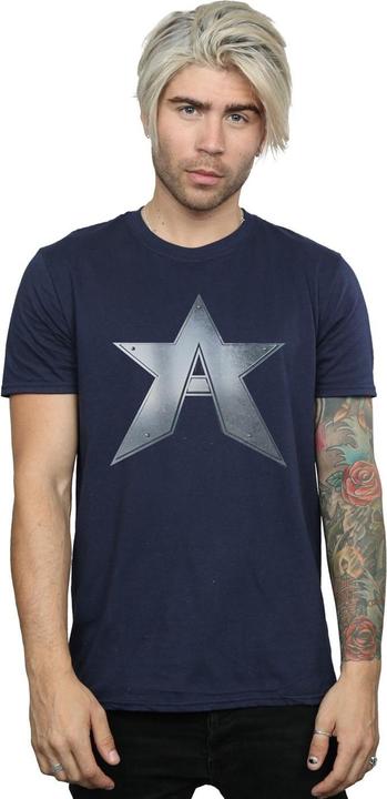 Actual product image Mens The Falcon And The Winter Soldier A Star T-Shirt (5XL)