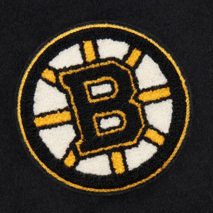 Actual product image Mitchell & Ness M&N Vintage Varsity Wool Jacke - NHL Boston Bruins - XL (XL)