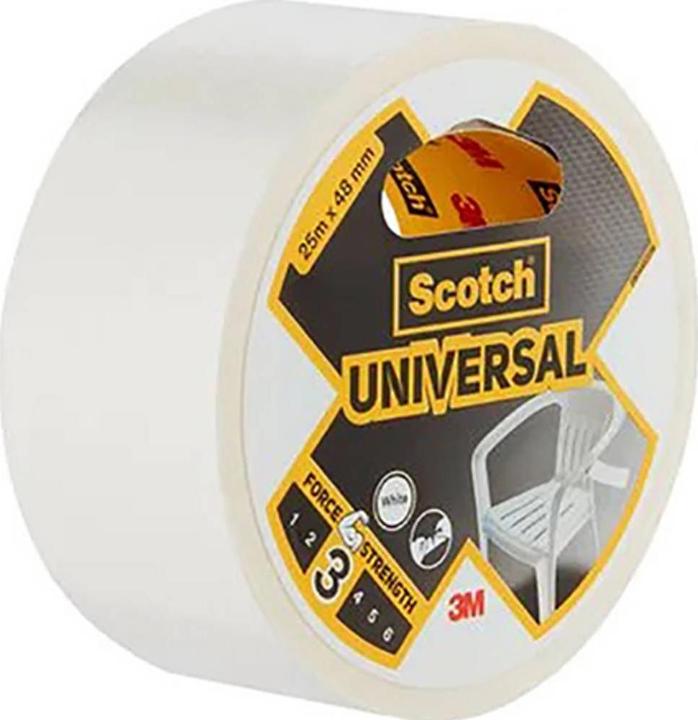 Actual product image 3M Fabric tape white (48 mm)