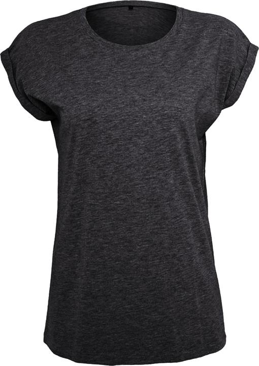 Actual product image Build Your Brand Ladies extended shoulder T-shirt (XS)