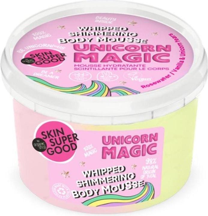Immagine prodotto Natura Siberica Skin So Good BE UNICORNIOUS Magia dell'Unicorno Mousse corpo montata e scintillante 250ml (Crema corpo, 250 ml)