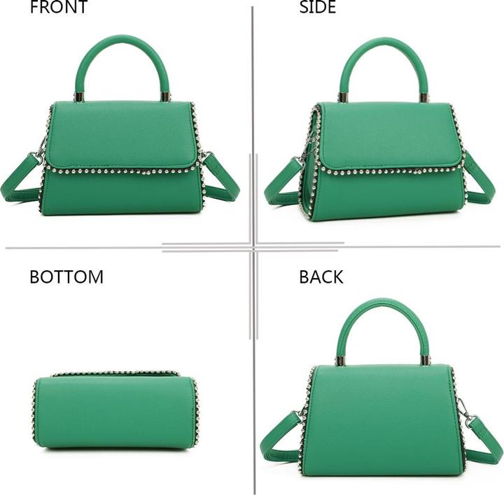 Produktbild Gallantry Elegancy Handtasche mit Nieten (15 l)