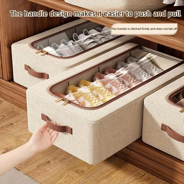 Immagine prodotto Only-Bags.Store 1 St. Stilvolle faltbare Schuhaufbewahrungsbox, perfekt für Haus und Wohnheim
