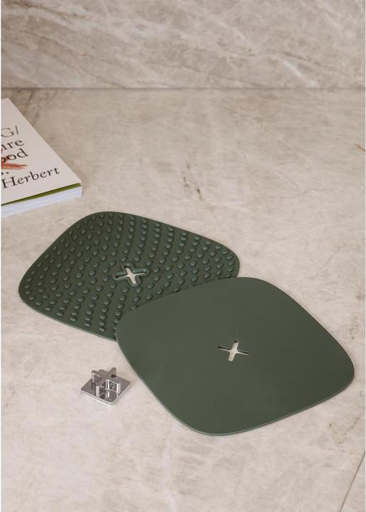 Actual product image Eva Solo Topflappen Green tools Grün (Silicone, Plastic)