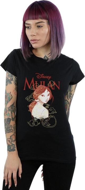 Immagine prodotto Disney Mulan Dragon Sketch Maglietta Donna (S)