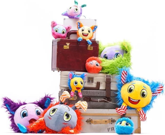 Produktbild Simba Furlocks Mini Plüschmonster assortiert (20 cm)