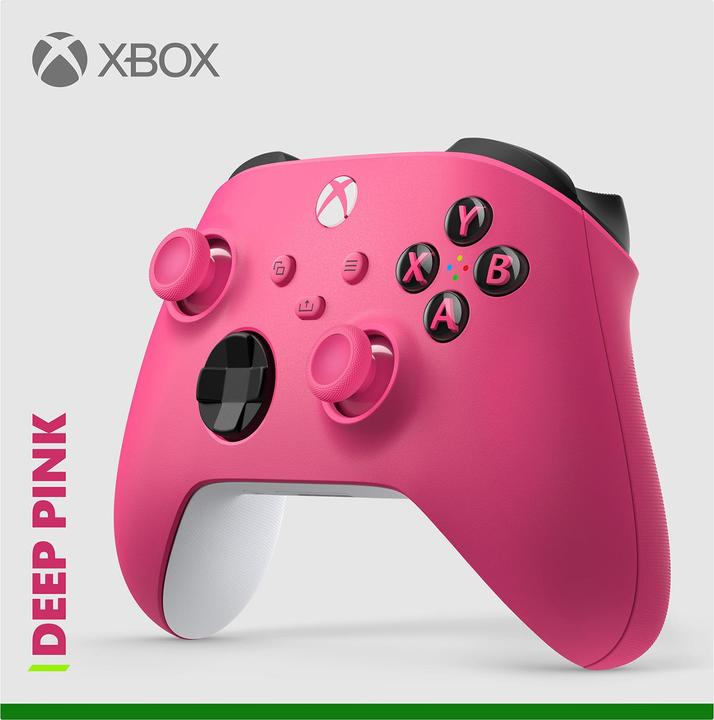 Produktbild Microsoft Xbox Wireless Controller - Deep Pink (Xbox One S, PC, Xbox Series X, Xbox One X, Xbox Series S)