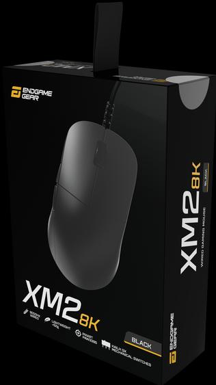 Produktbild Endgame Gear XM2 8k Gaming Maus, kabelgebunden - schwarz (Kabelgebunden)
