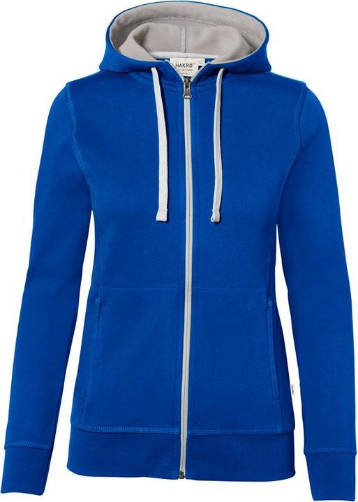 Image du produit Hakro Veste à capuche Bonded pour femme bleu royal/argent, XL (XL)