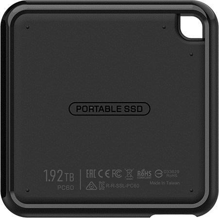 Actual product image Silicon Power External SSD PC60 2TB (2000 GB)