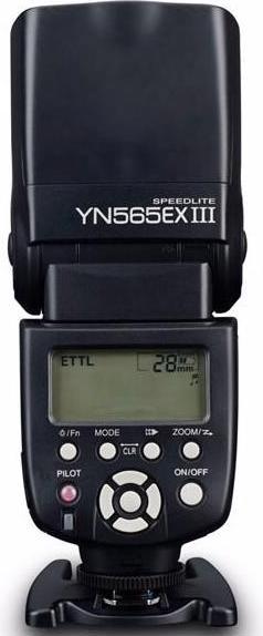 Actual product image Yongnuo YN-565EX III (Plug-on flash, Various)