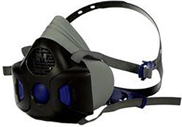 Actual product image 3M Secure Click Half Mask Reusable Respi (No official protection class, 1 x)