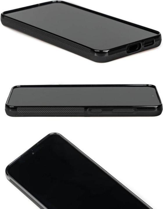 Actual product image Bewood Unique MagSafe Planet Earth case made of wood and resin blue-green (Samsung Galaxy S24)