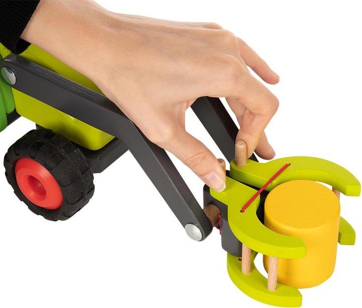 Image du produit Goki Chargeur frontal avec remorque à foin