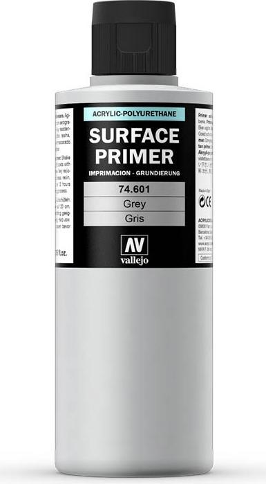 Produktbild Vallejo Surface Primer - Grey 200ml (74.601)