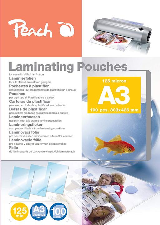 Produktbild Peach Pp525-01 (A3, 100 Stück, 125 µm)