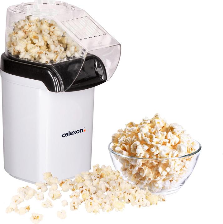 Immagine prodotto Celexon Macchina per popcorn CinePop CP150 con coperchio per il dosaggio Quantità di riempimento circa 50g