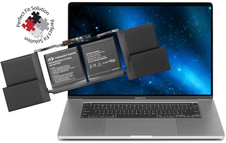 Actual product image Newertech 98W NuPower Battery for MBP 16" (2019) (8700 mAh)