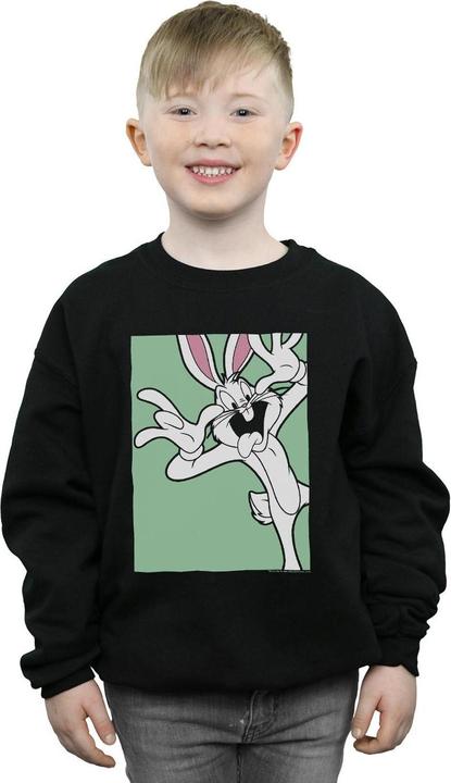 Actual product image Looney Tunes Boys Bugs Bunny Funny Face Sweatshirt (128)
