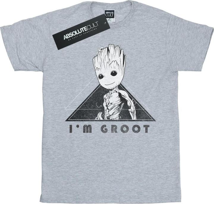 Image du produit - T-shirt GUARDIANS OF THE GALAXY VOL. GROOT MONO TRIANGLE - Homme (3XL)